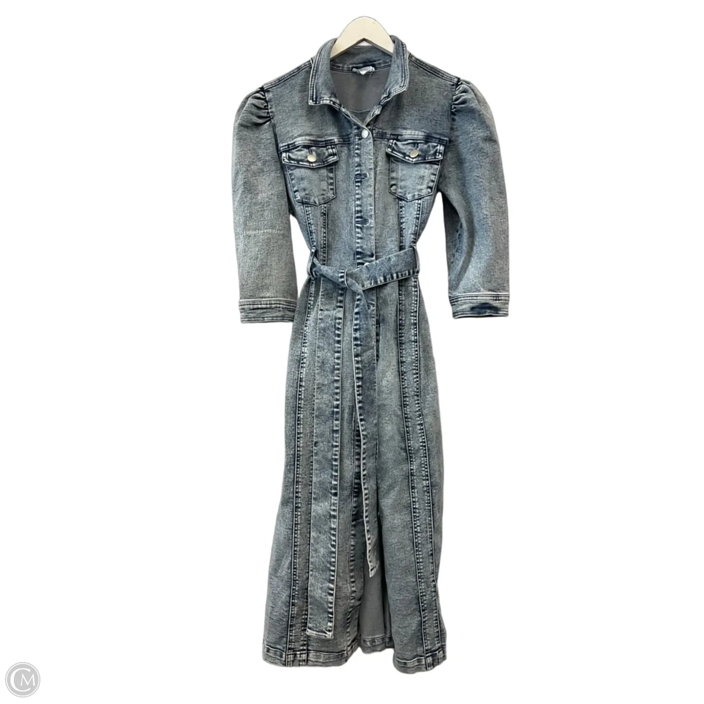 Coat Other By Venus In Blue Denim, Size: 16