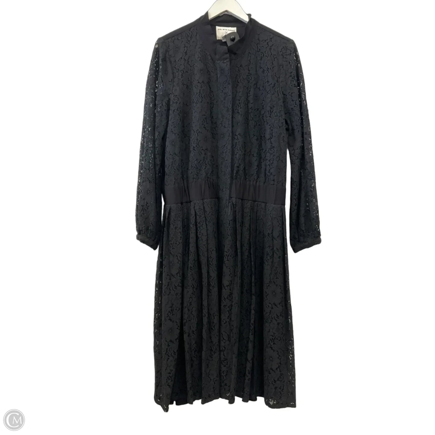 Dress Casual Midi By Lane Bryant In Black, Size: 18
