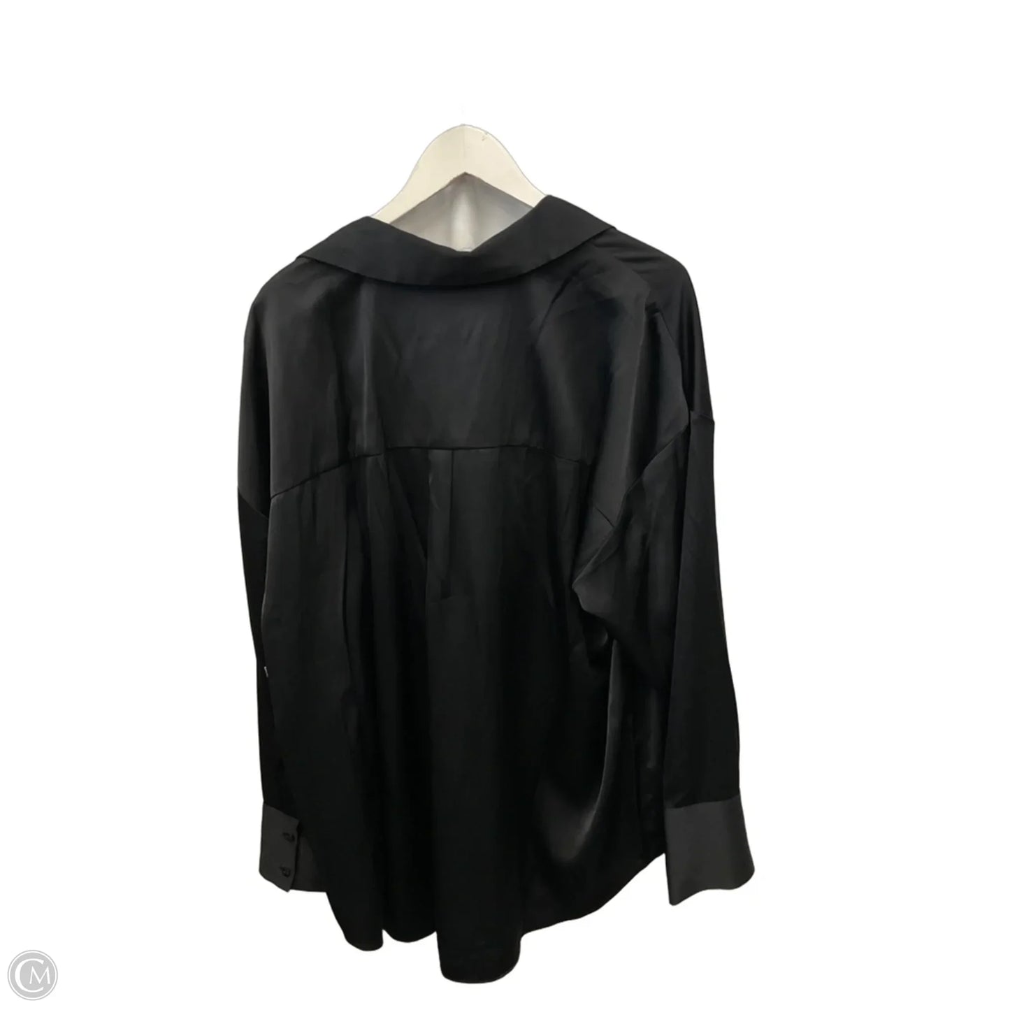 Top Long Sleeve By Abercrombie And Fitch In Black, Size: Xl