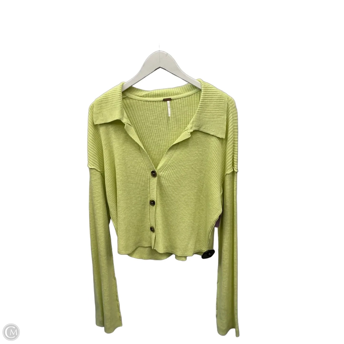 Sweater By Free People In Green, Size: L