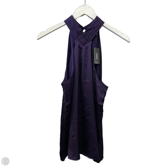 Top Sleeveless By Express In Purple, Size: M