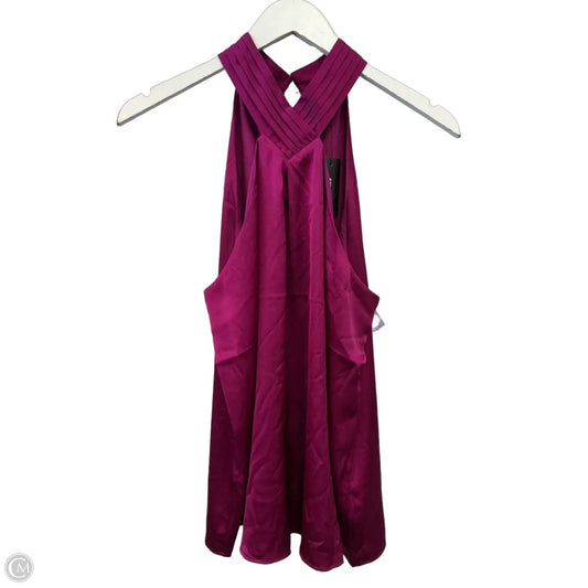 Top Sleeveless By Express In Purple, Size: M