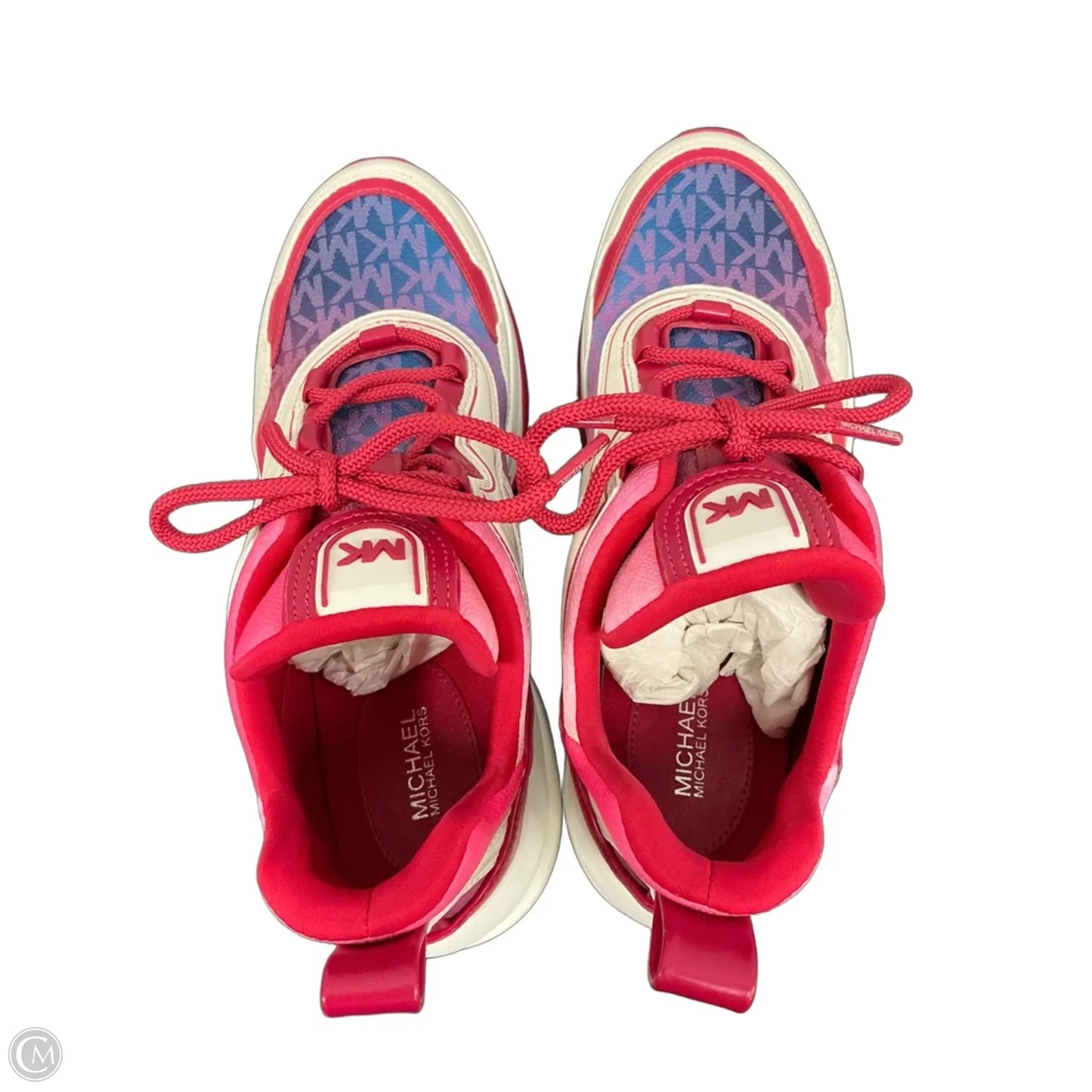 Shoes Designer By Michael Kors In Pink, Size: 8.5