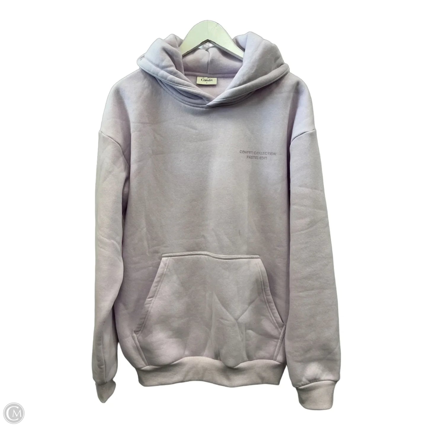 Sweatshirt Hoodie By Comfort Colors In Purple, Size: S