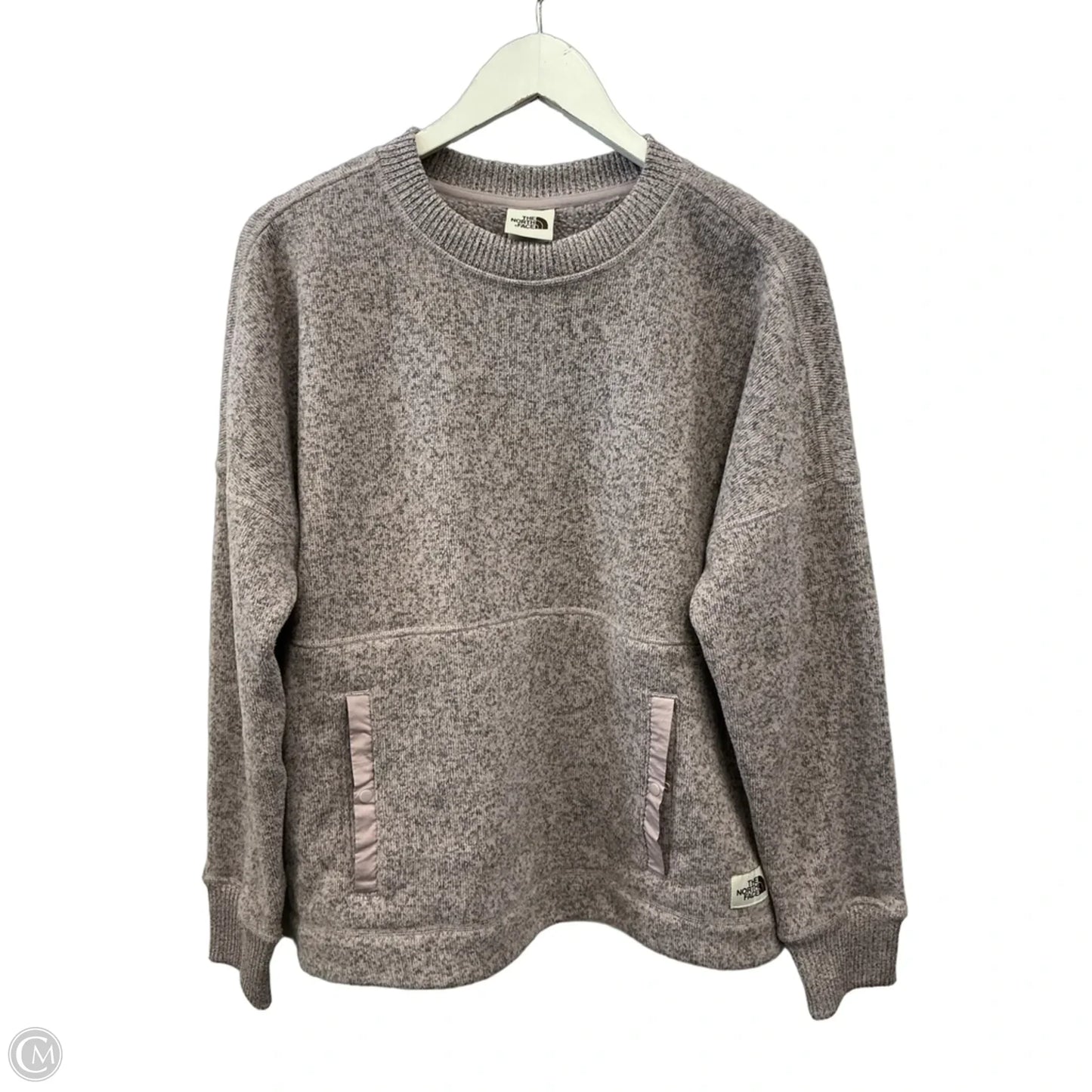 Sweatshirt Crewneck By The North Face In Purple, Size: L