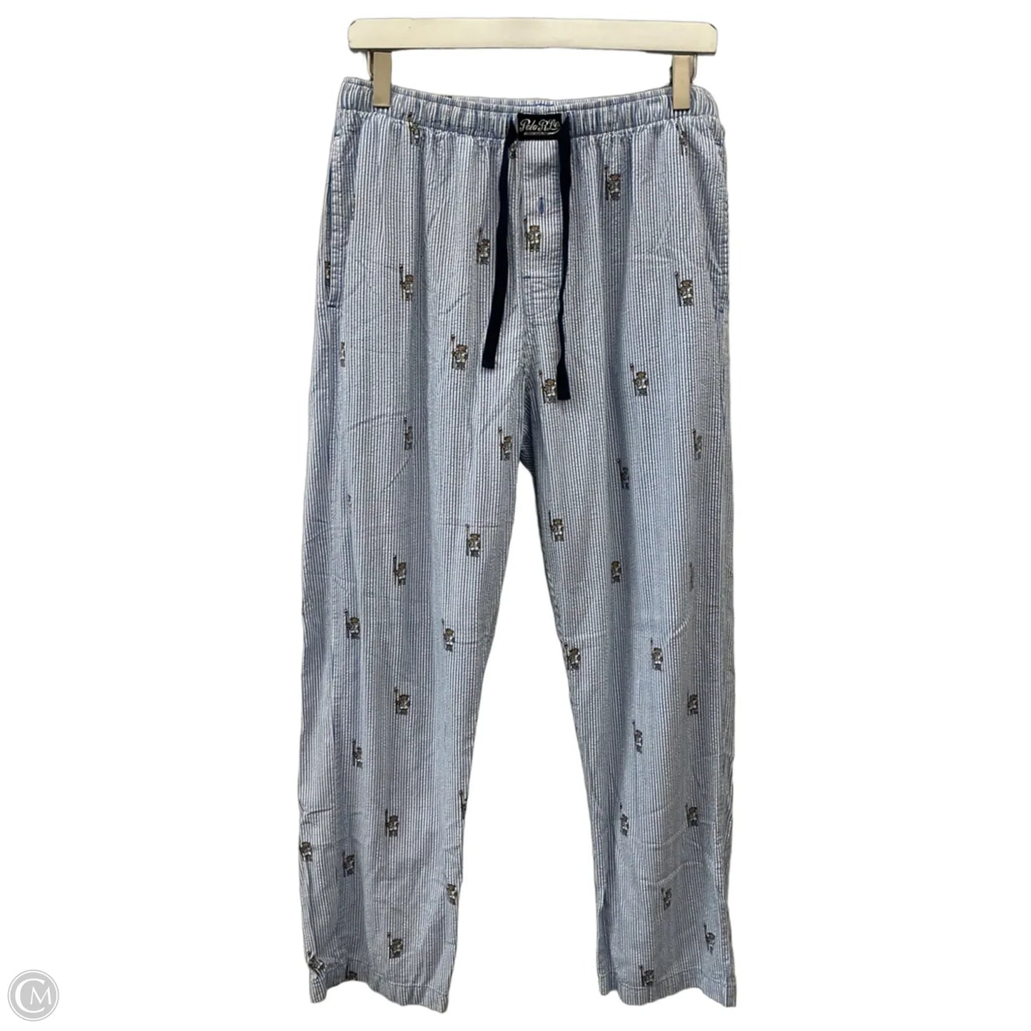 Pants Lounge By Lauren By Ralph Lauren In Blue, Size: M
