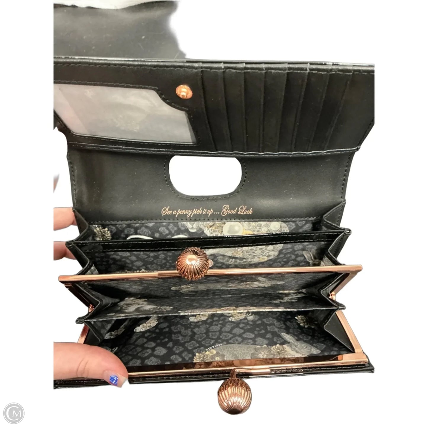 Wallet By Ted Baker, Size: Large
