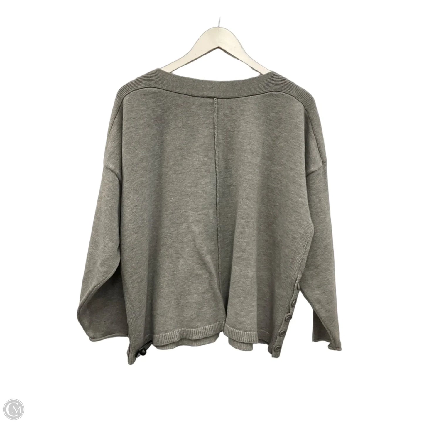 Sweater By Coldwater Creek In Grey, Size: Xl