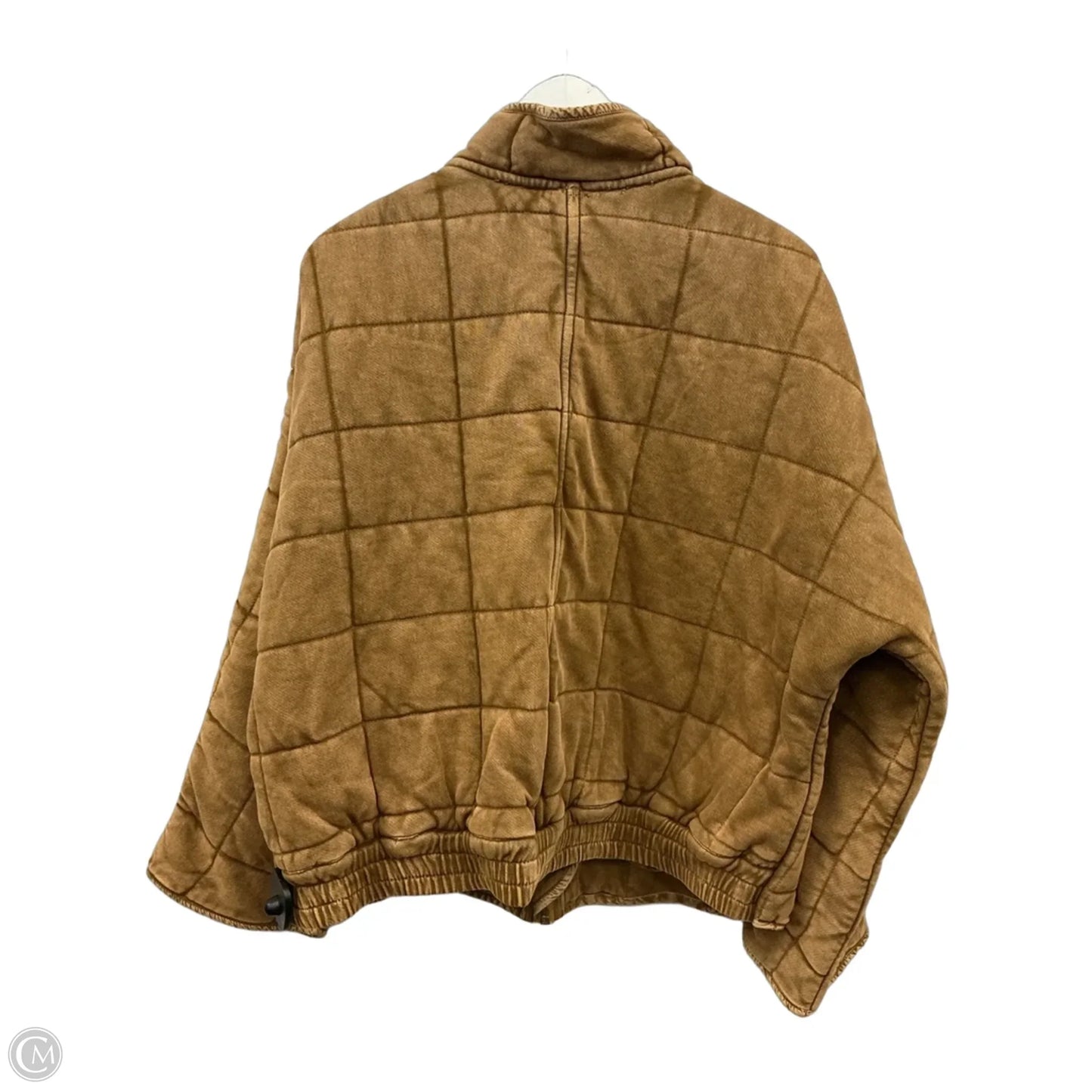 Jacket Puffer & Quilted By Free People In Tan, Size: M