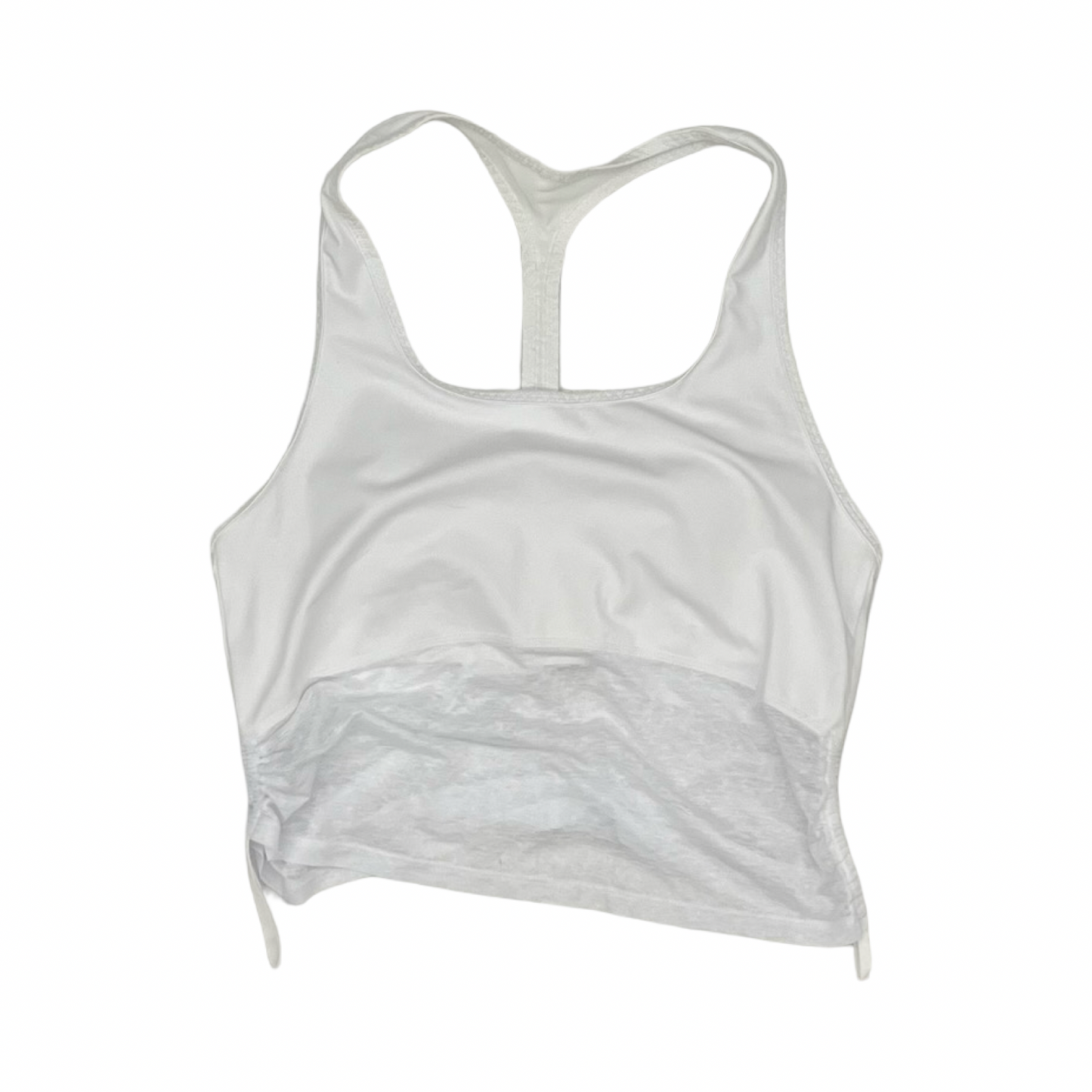 Athletic Tank Top By Fabletics In White, Size:S