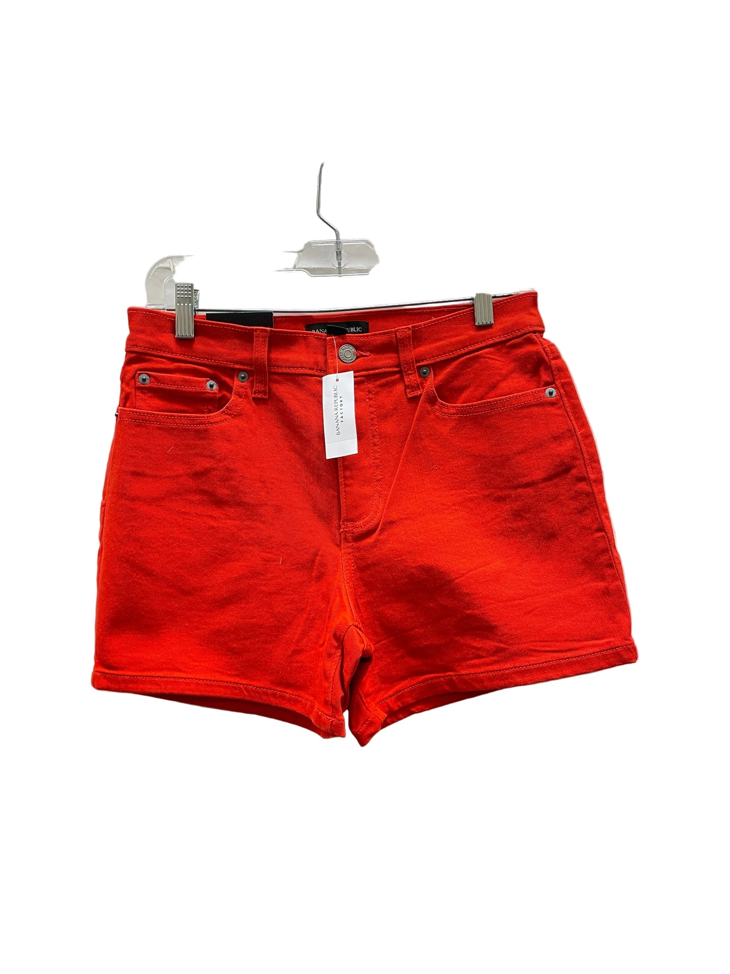Shorts By Banana Republic In Orange, Size:6