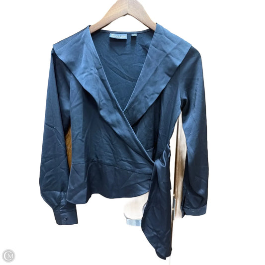 Top Long Sleeve By New York And Co In Black, Size: Xs