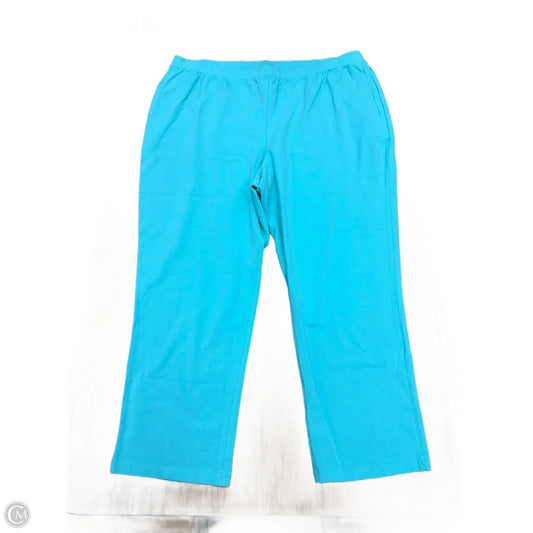 Pants Lounge By Catherines In Green, Size: 22