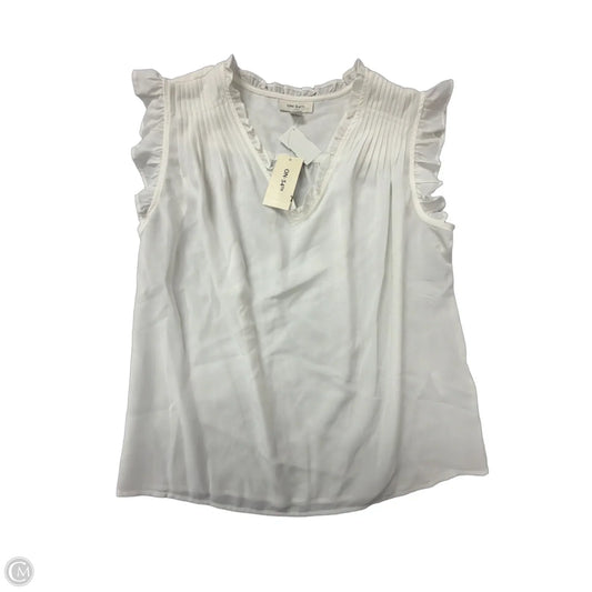 Top Short Sleeve By On 34th In White, Size: M
