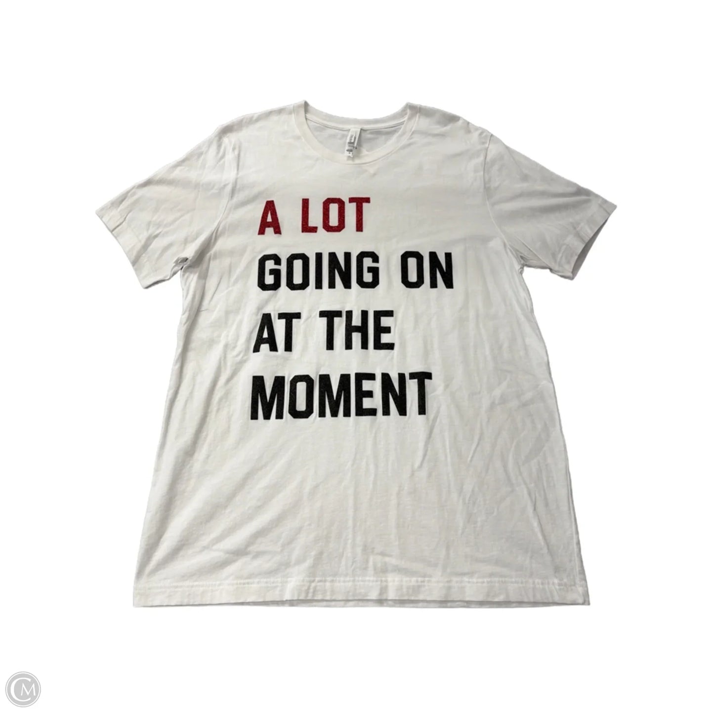 Top Short Sleeve Basic By Bella + Canvas In White, Size: Xl