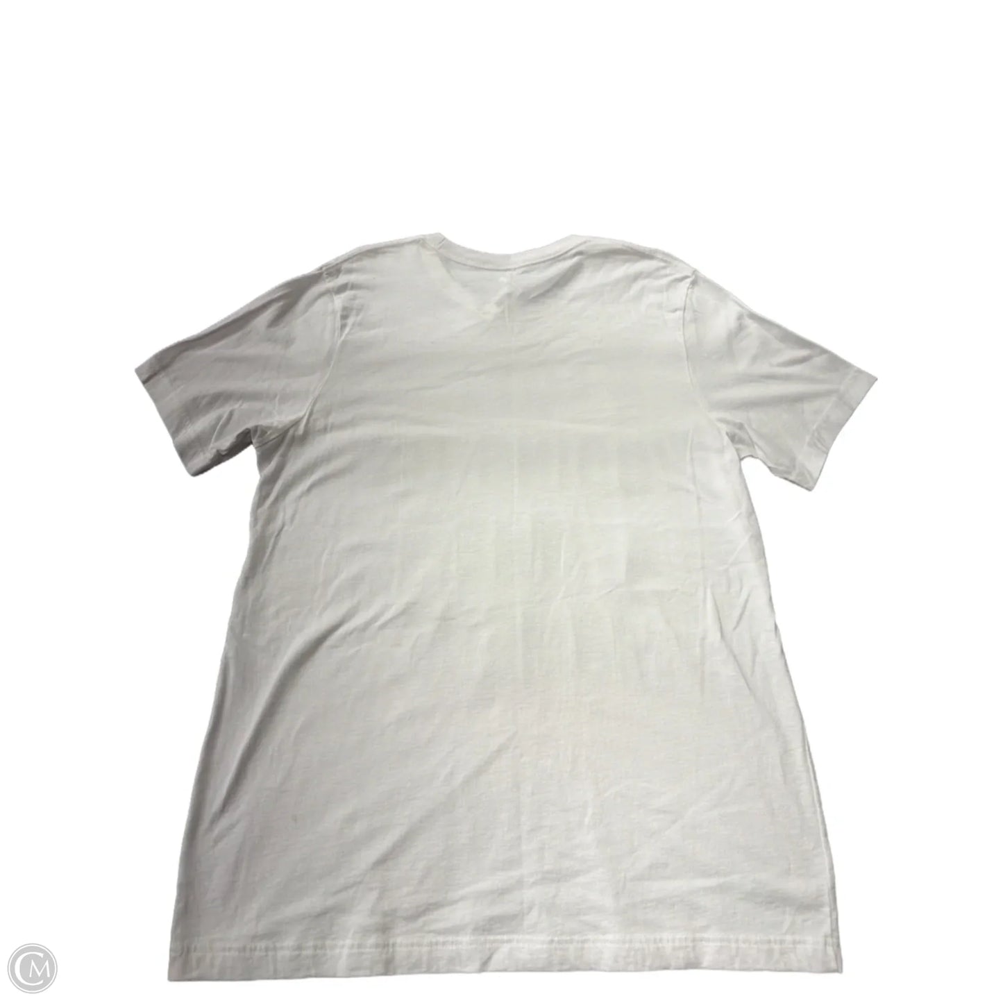 Top Short Sleeve Basic By Bella + Canvas In White, Size: Xl