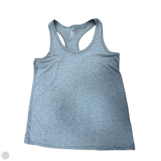 Athletic Tank Top By Athletic Works In Grey, Size: L