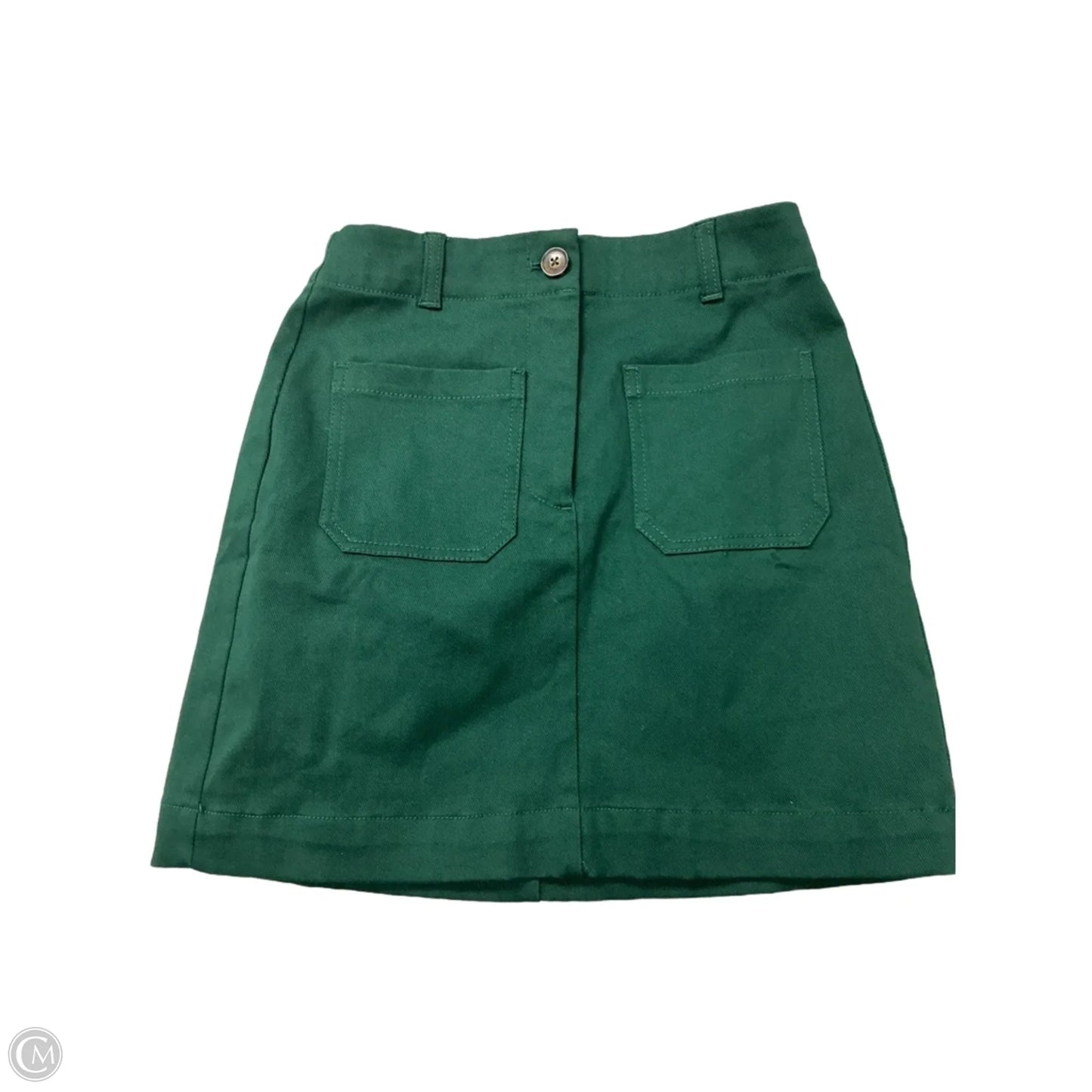Skirt Mini & Short By Loft In Green, Size: 0