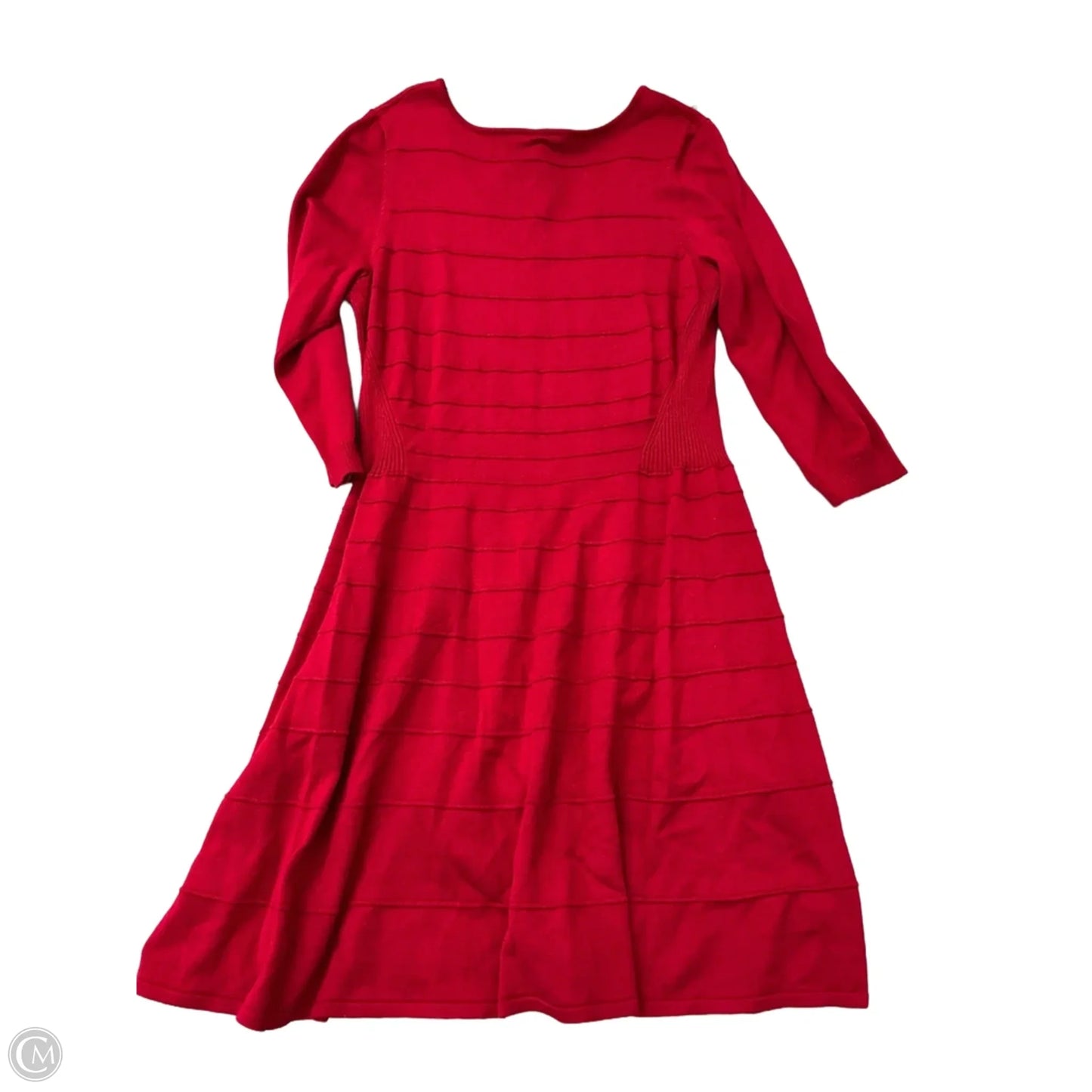 Dress Sweater By Lane Bryant In Red, Size: 1x