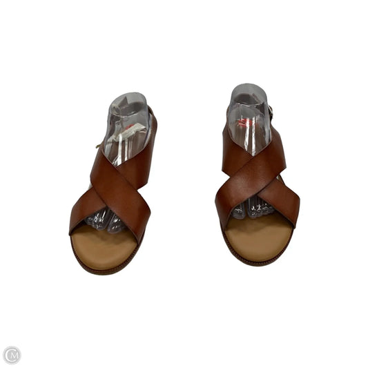Sandals Flats By Cynthia Rowley In Brown, Size: 9.5