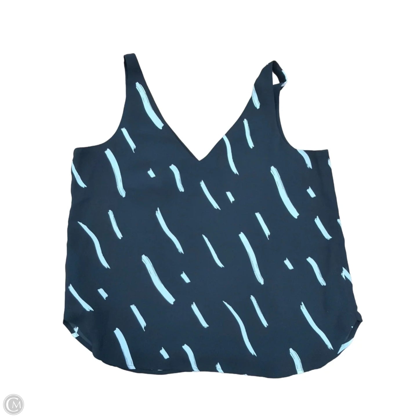 Tank Top By Loft In Black & White, Size: Xs