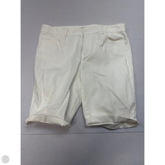 Shorts By Tommy Hilfiger In White Denim, Size: 12