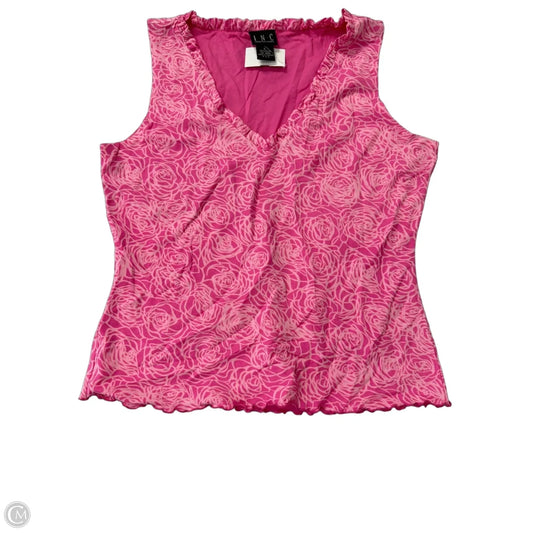 Tank Top By Inc In Pink, Size: L