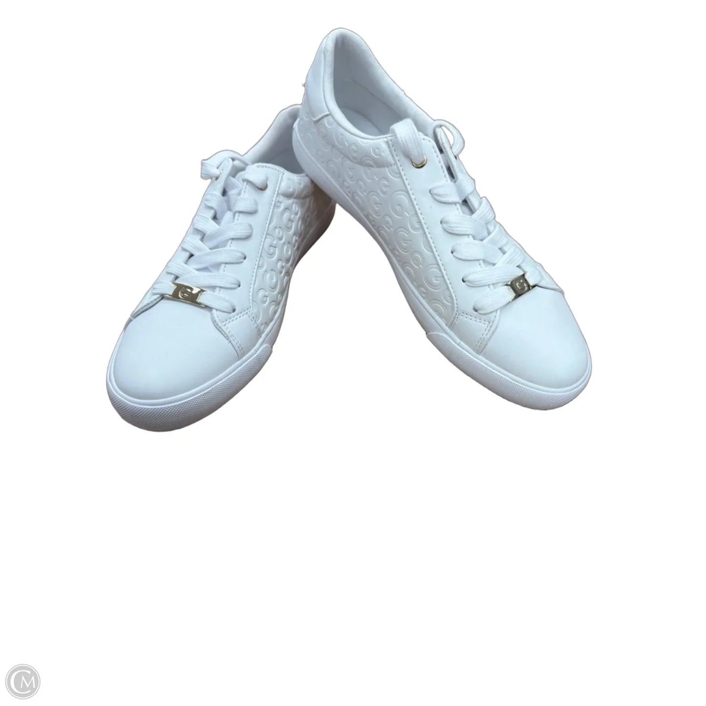 Shoes Sneakers By Guess In White, Size: 10
