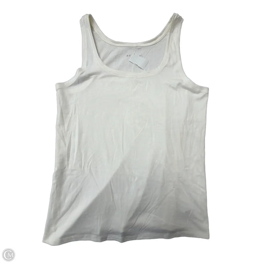 Tank Top By Ava & Viv In White, Size: 2x