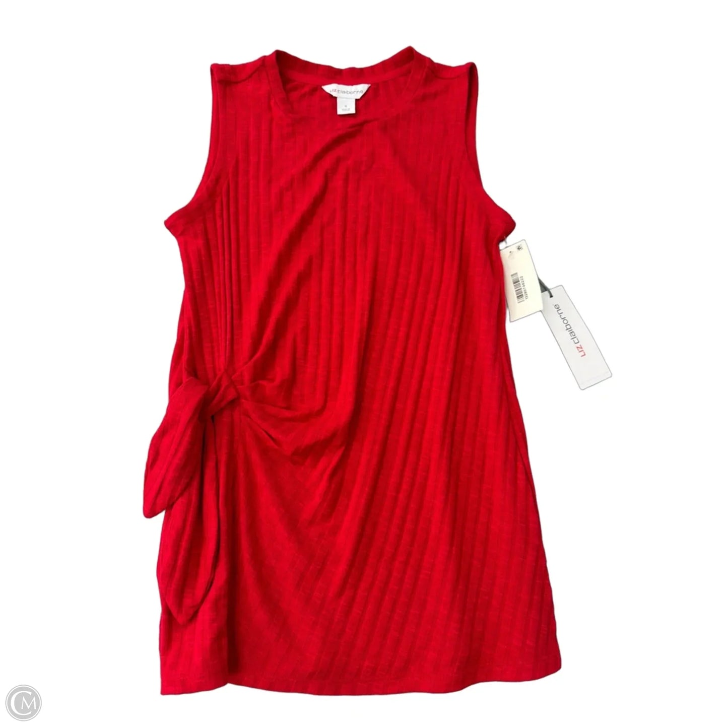 Tank Top By Liz Claiborne In Red, Size: S