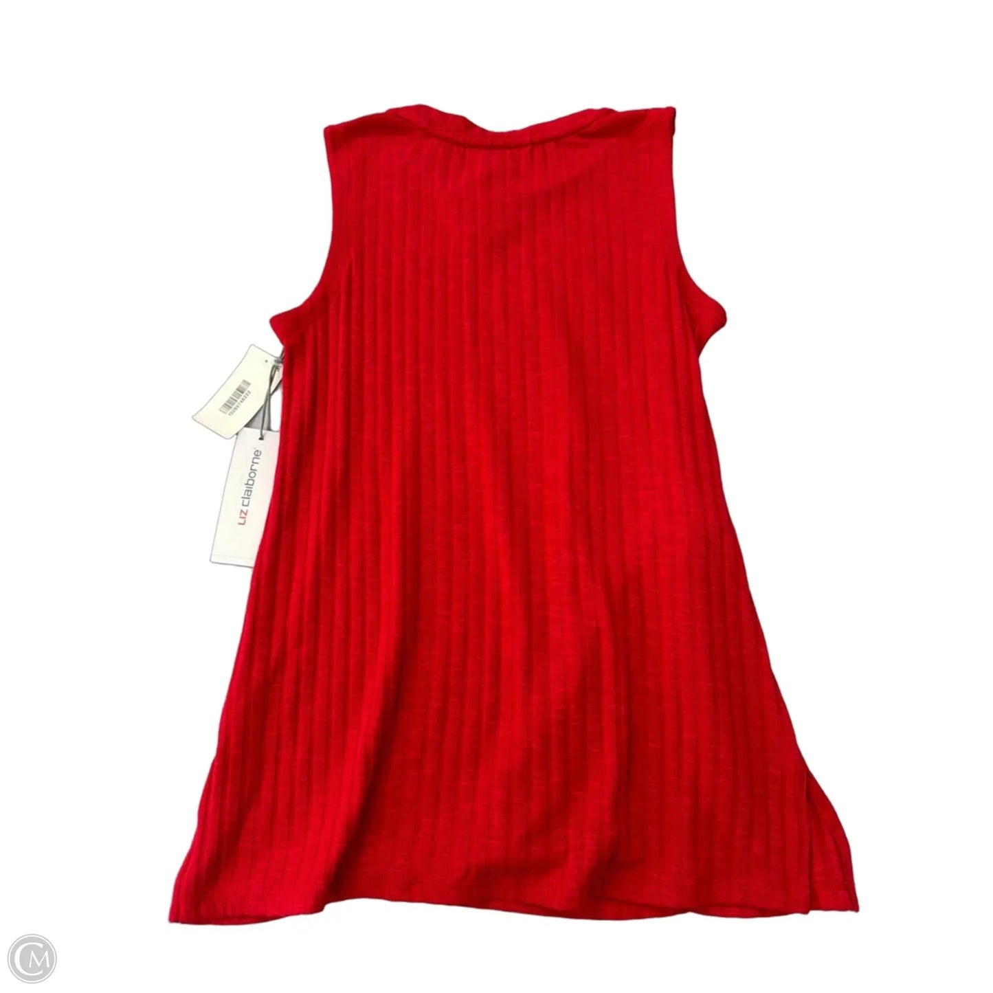 Tank Top By Liz Claiborne In Red, Size: S