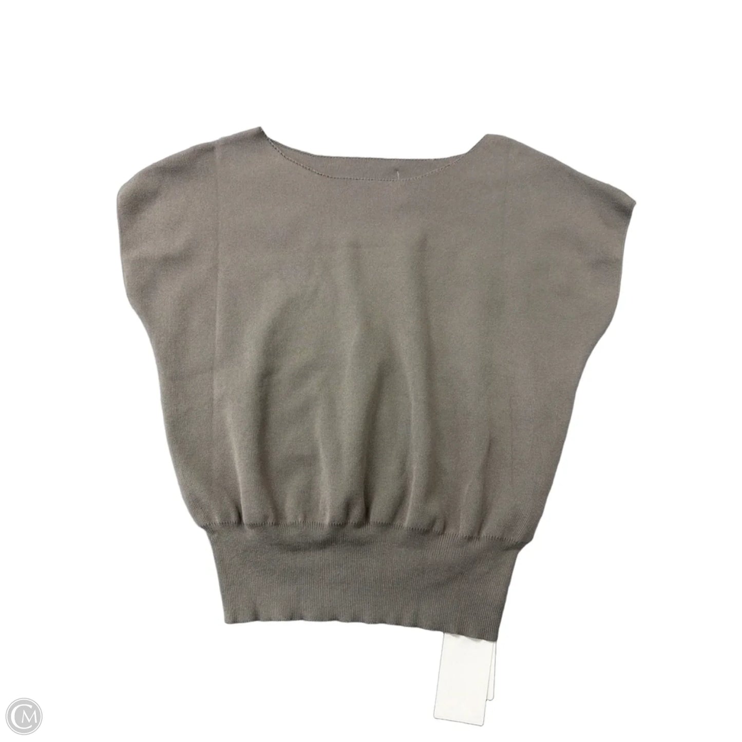 Sweater Short Sleeve By Dazy In Grey, Size: Xl