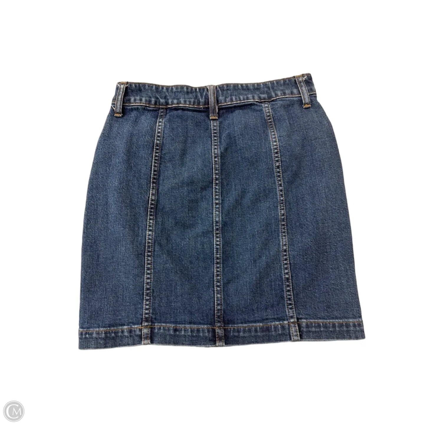 Skirt Mini & Short By Madewell In Blue Denim, Size: S