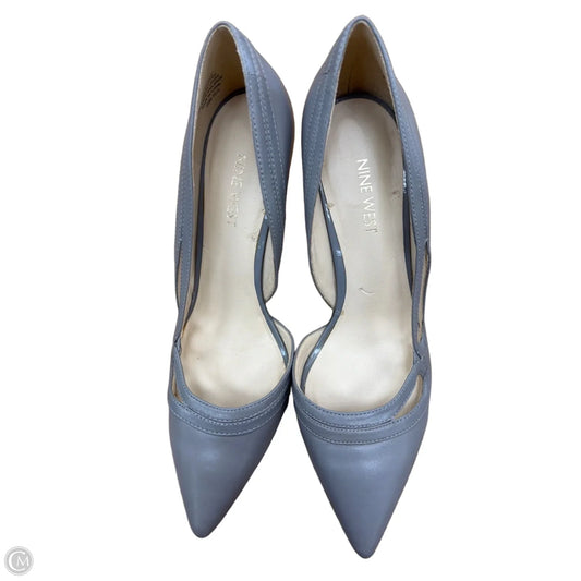 Shoes Heels Stiletto By Nine West In Grey, Size: 7.5