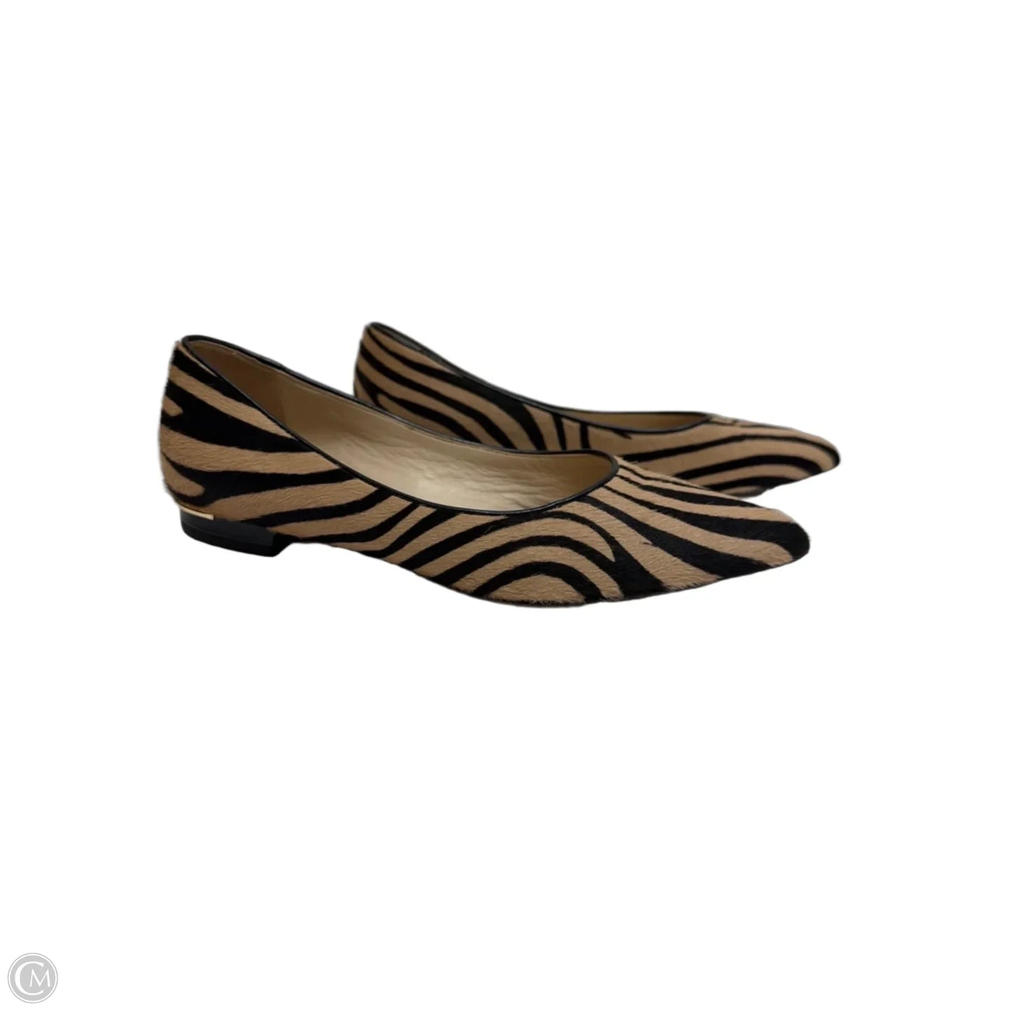 Shoes Flats By Bellofatto In Animal Print, Size: 8