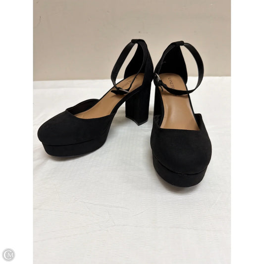Shoes Heels Stiletto By Lane Bryant In Black, Size: 9