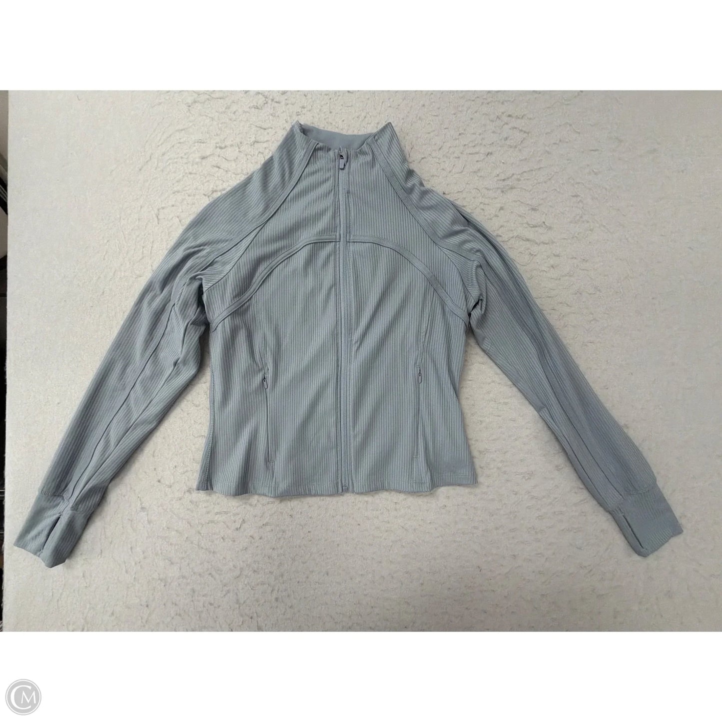 Athletic Jacket By Danskin In Blue, Size: Xs