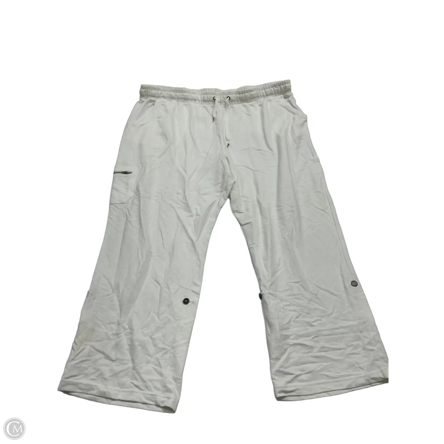 Pants Lounge By Woman Within In White, Size: 26