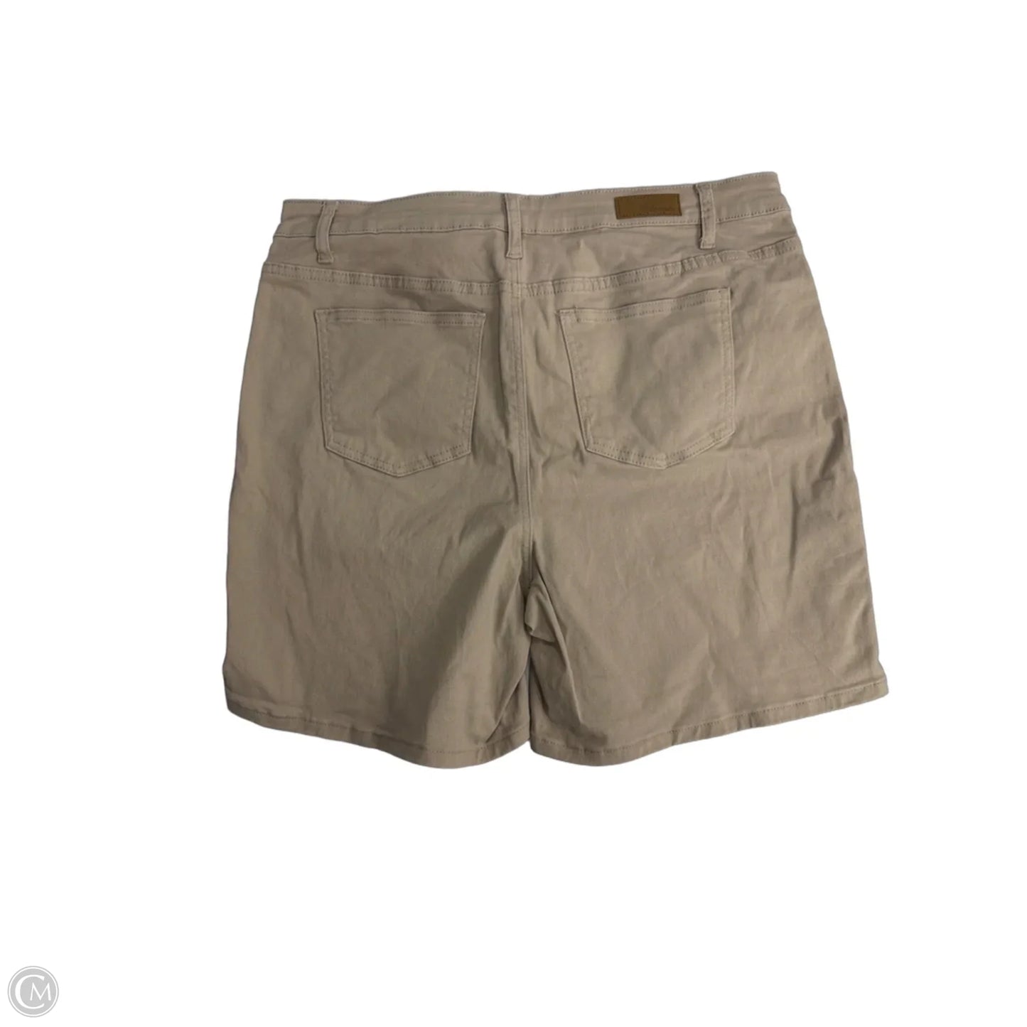 Shorts By Clothes Mentor In Tan, Size: 16