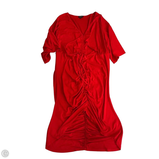 Dress Casual Midi By Venus In Red, Size: Xl