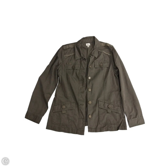 Jacket Denim By Dressbarn In Grey Denim, Size: M