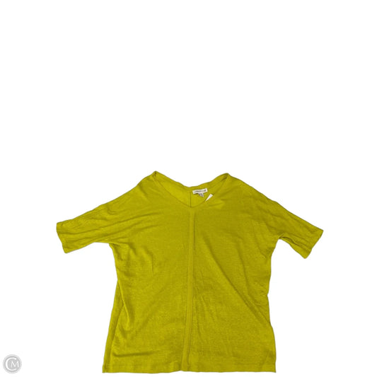 Top Short Sleeve By Coldwater Creek In Green, Size: M