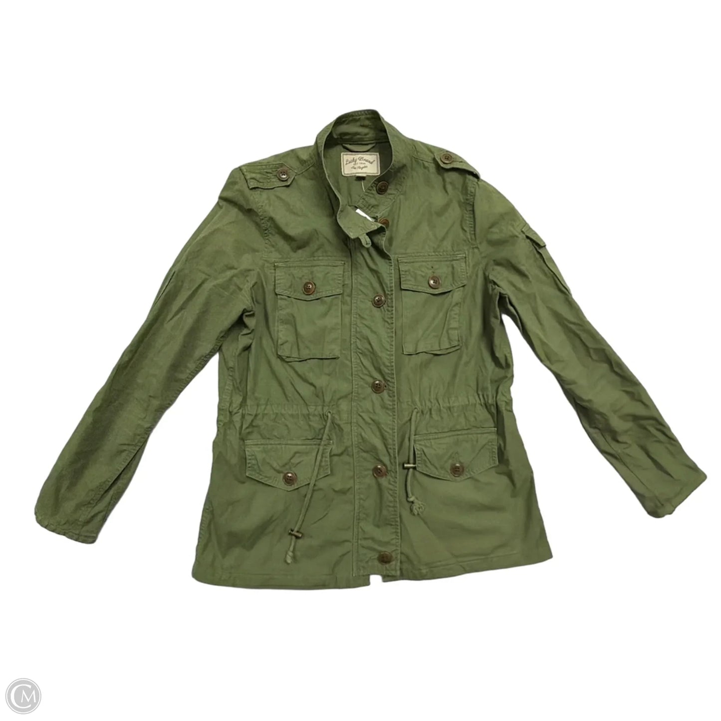 Jacket Utility By Lucky Brand In Green, Size: Small