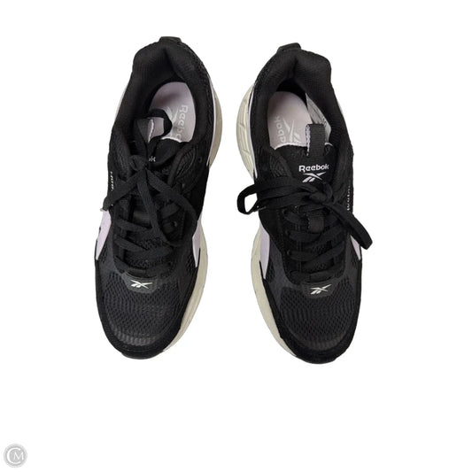 Shoes Athletic By Reebok In Black & White, Size: 10