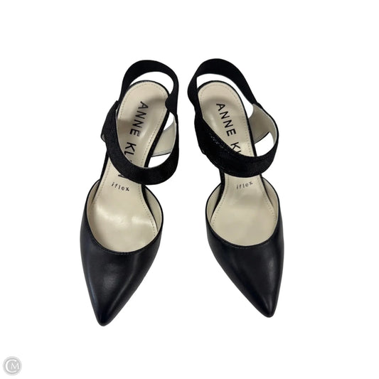 Sandals Heels Kitten By Anne Klein In Black, Size: 6.5
