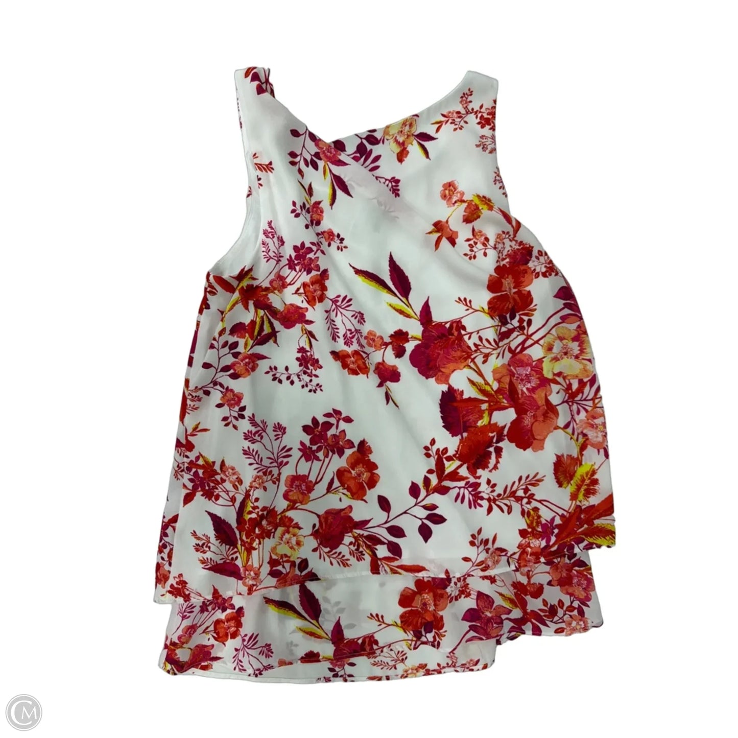 Tank Top By Worthington In Floral Print, Size: S