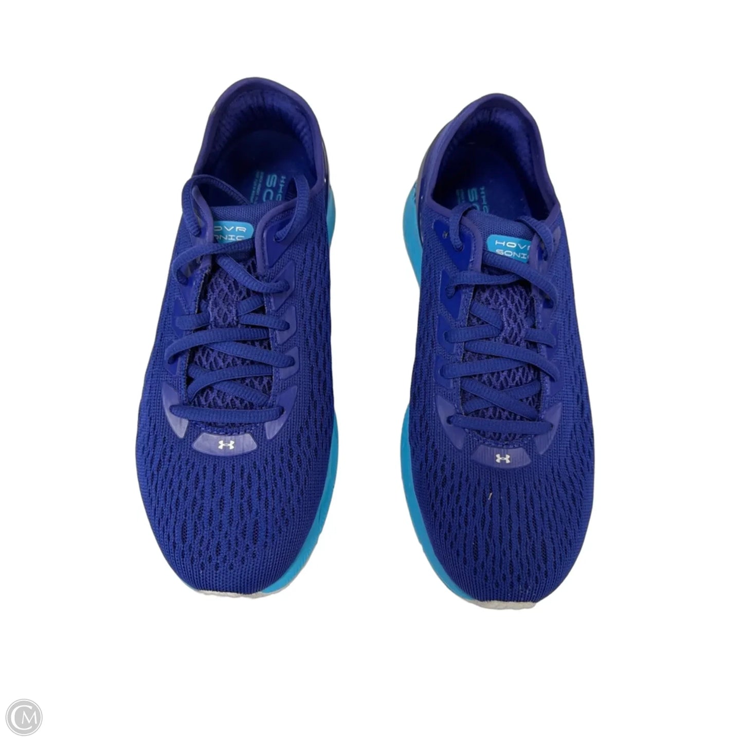 Shoes Athletic By Under Armour In Blue, Size: 9