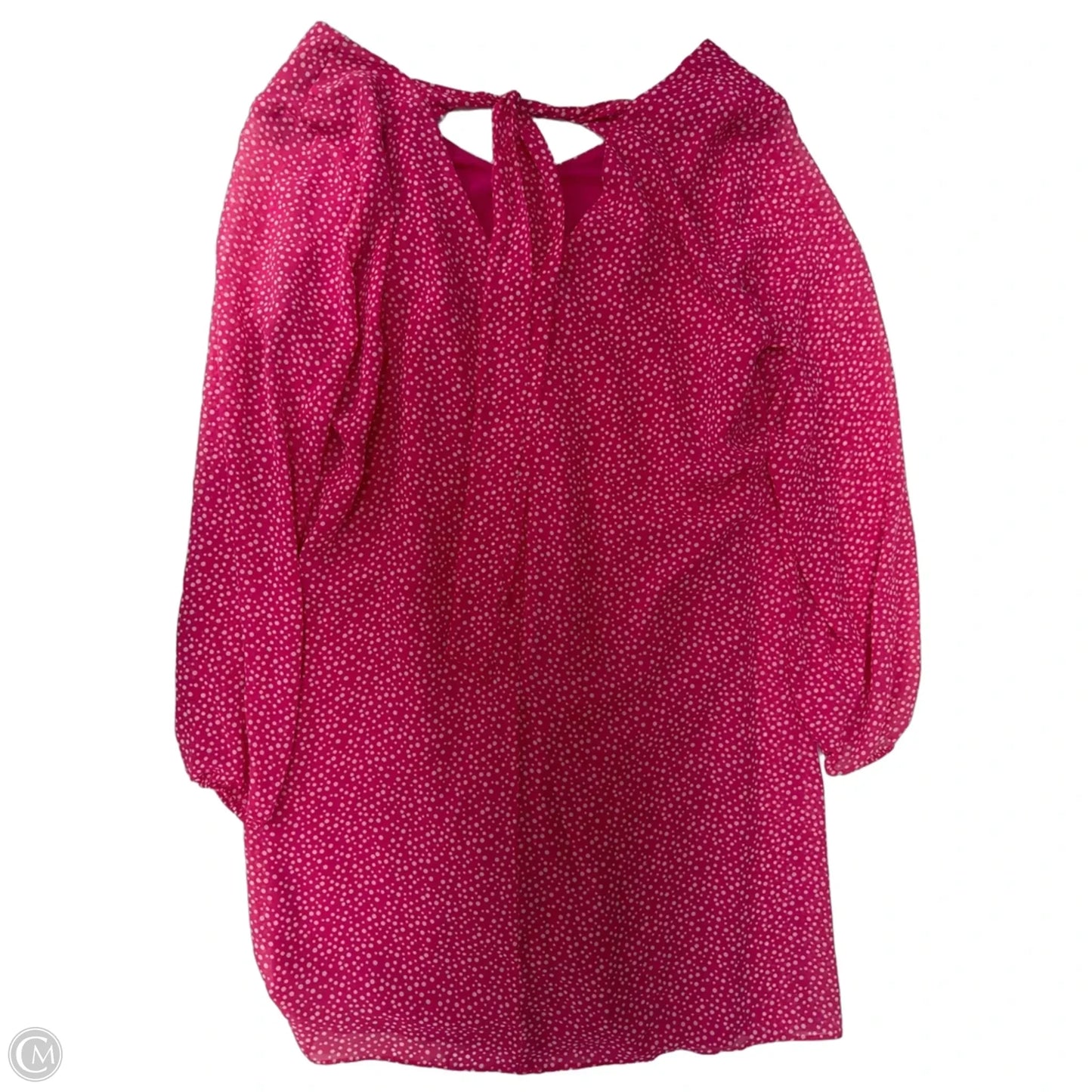 Dress Casual Midi By Inc In Polkadot Pattern, Size: L