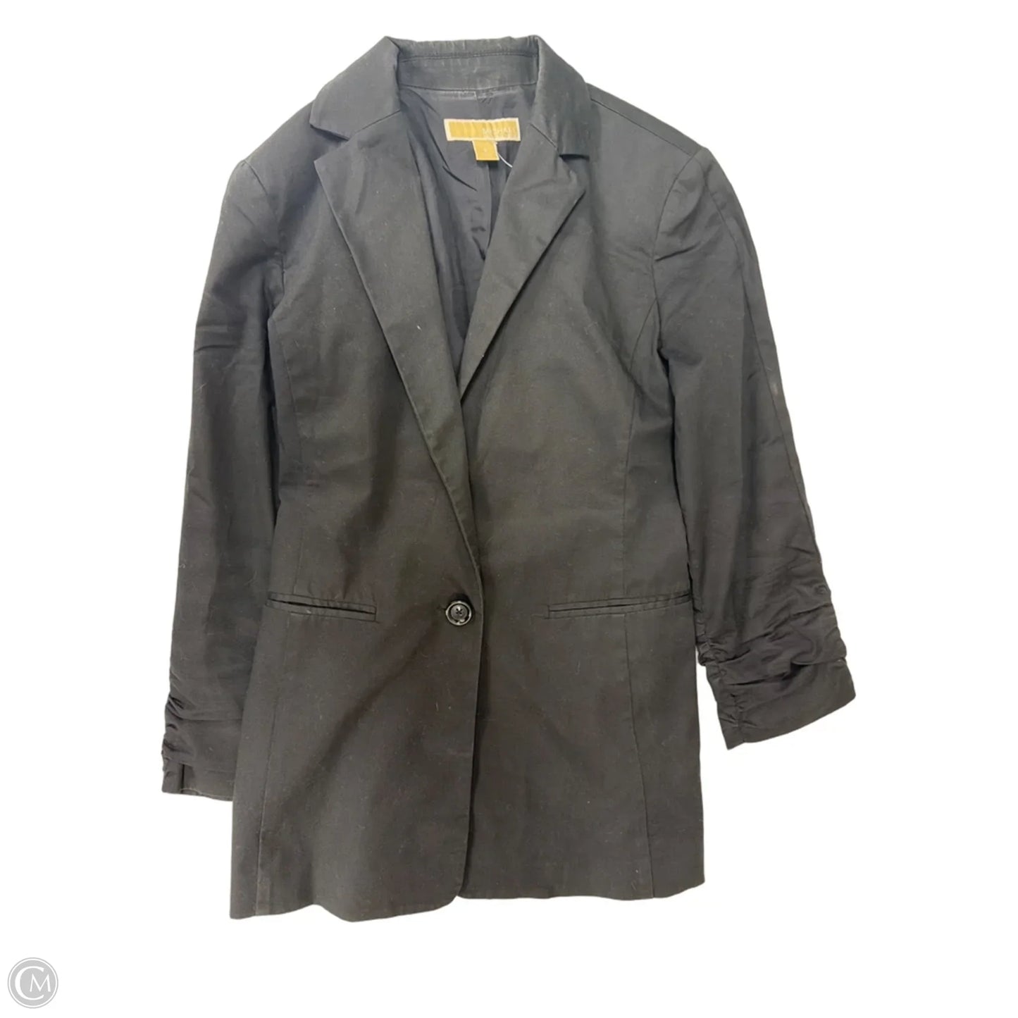 Blazer Designer By Michael Kors In Black, Size: Xs