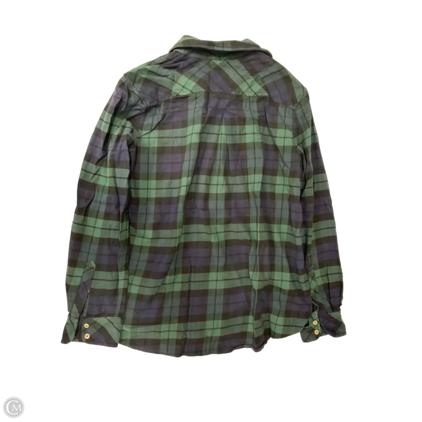 Top Long Sleeve By Vineyard Vines In Polkadot Pattern, Size: S